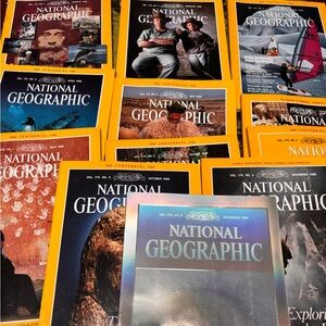 National Geographic Magazine Collection 1988